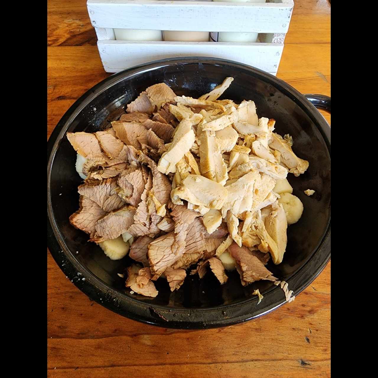 Parrilla mixta individual 