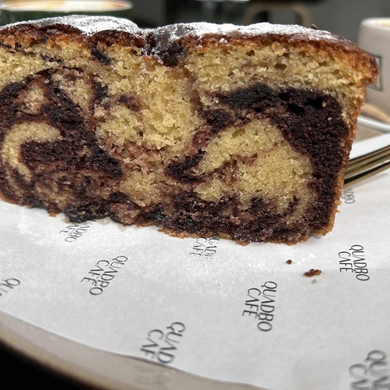 Torta marmoleada