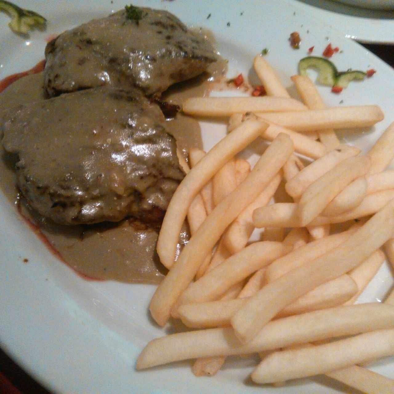 Medallones de lomito al Roquefort