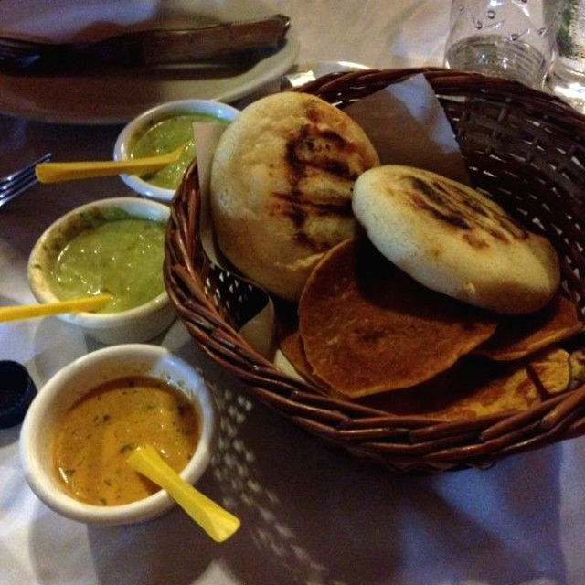 Arepas y cachapita 