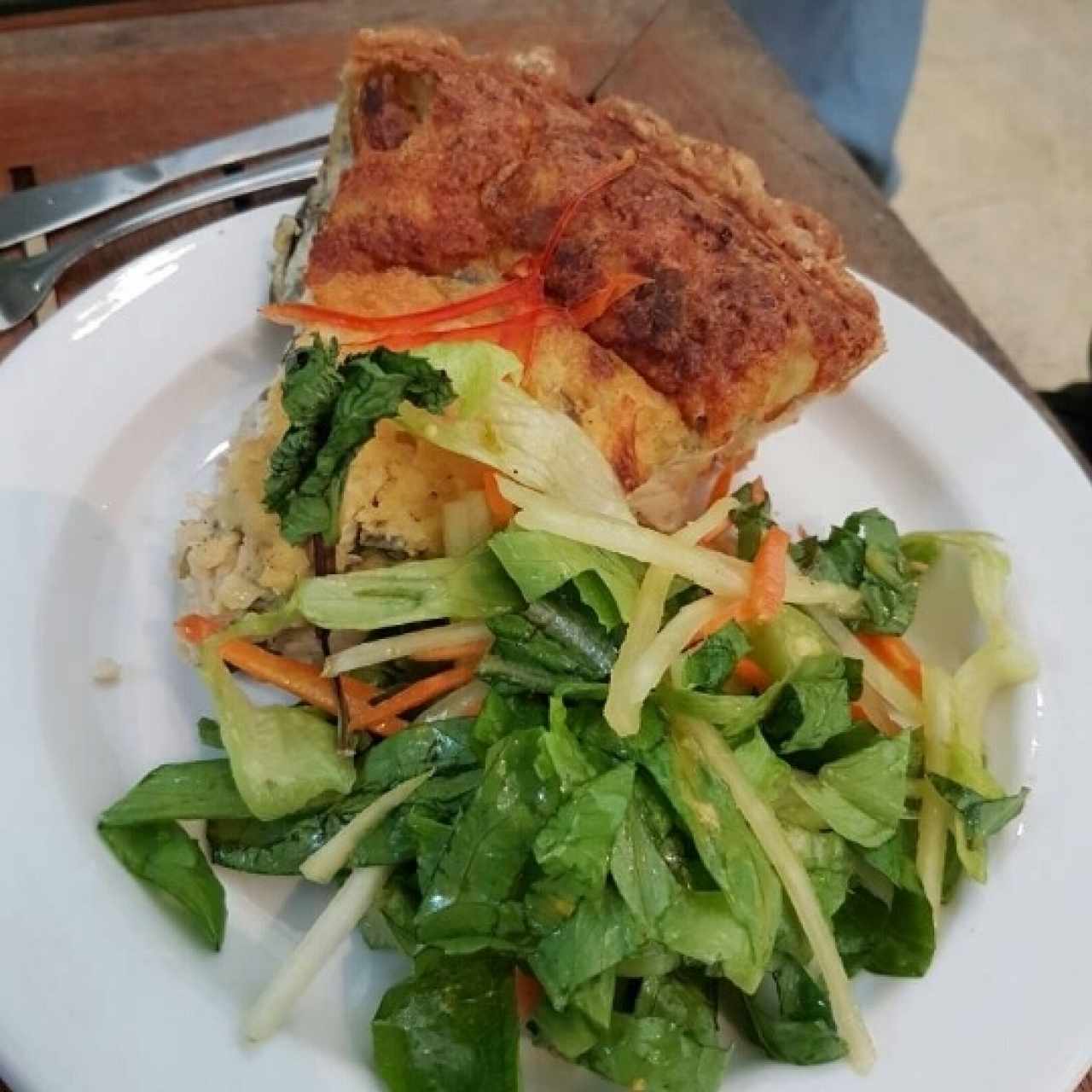 Quiche de Ajoporro 