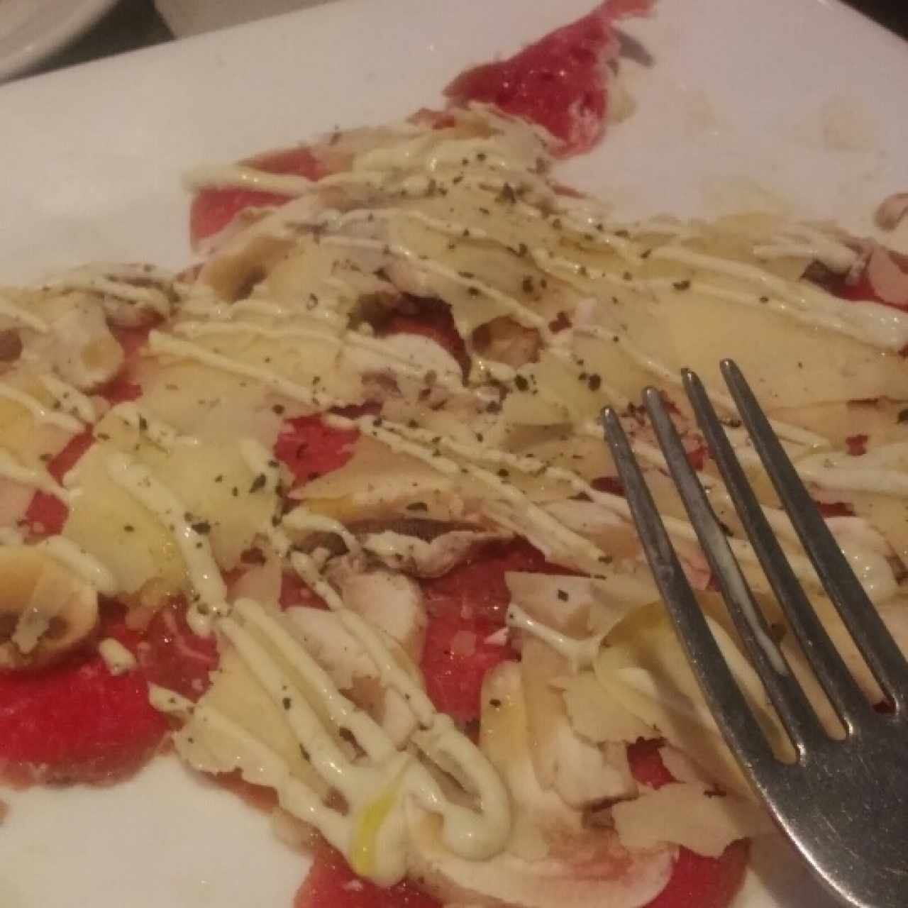 Carpaccio de Lomito.