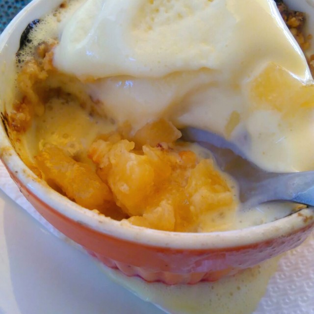 Crumble de Piña