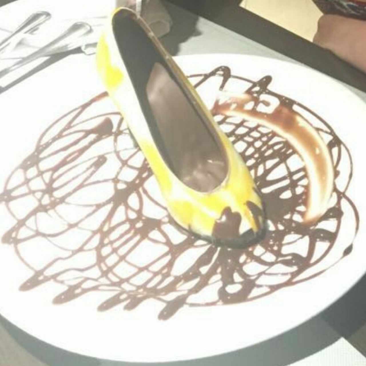 tacón de chocolate