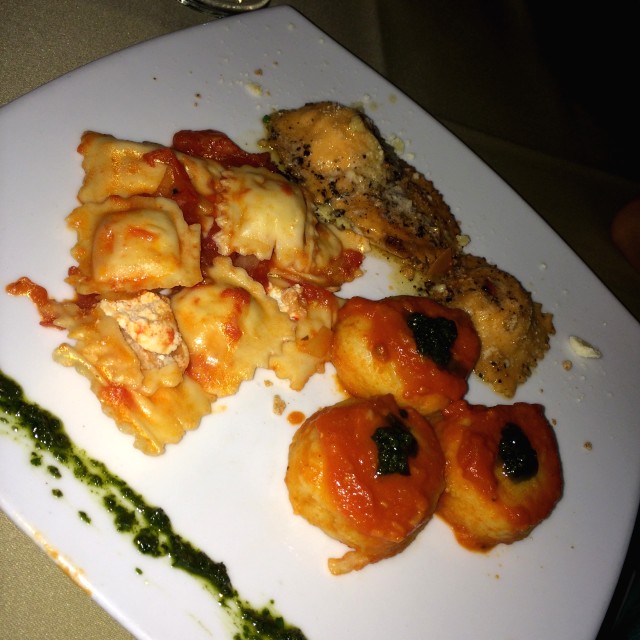 Trio de raviolli