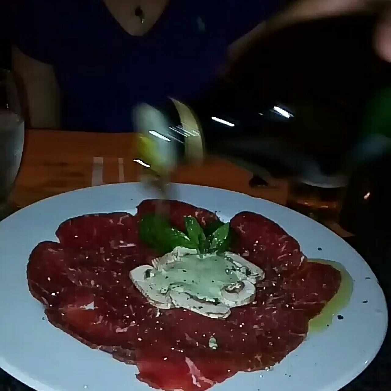 carpaccio de lomito