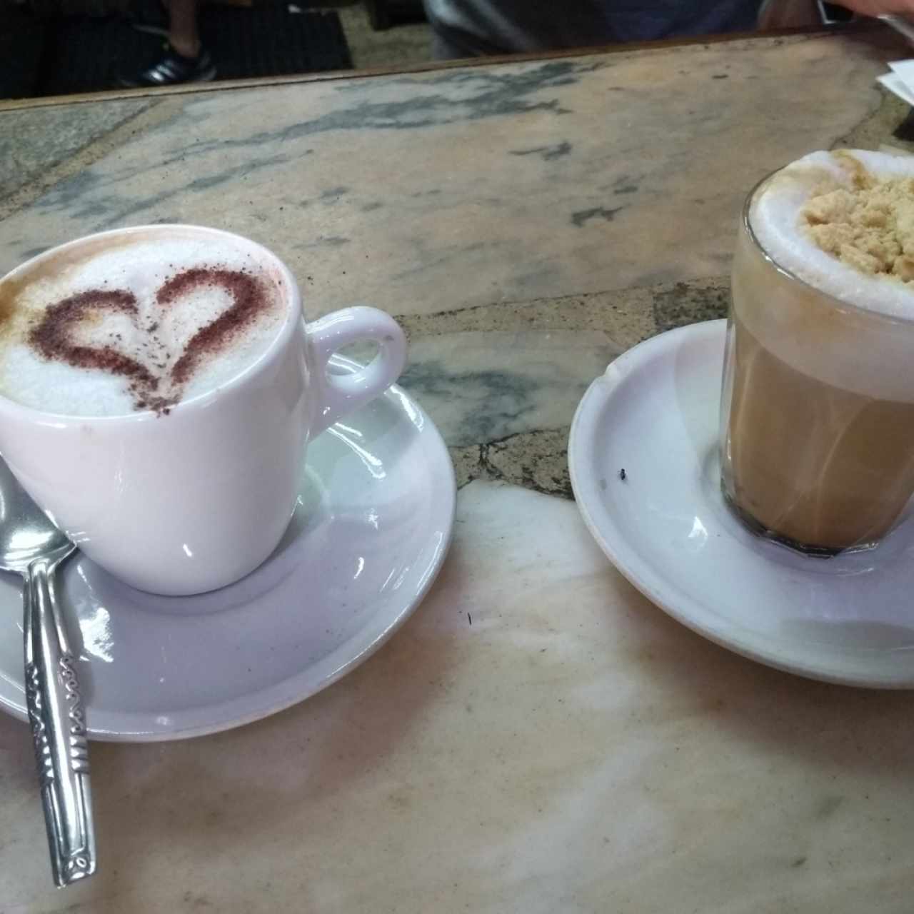 café con leche y Gianpiu