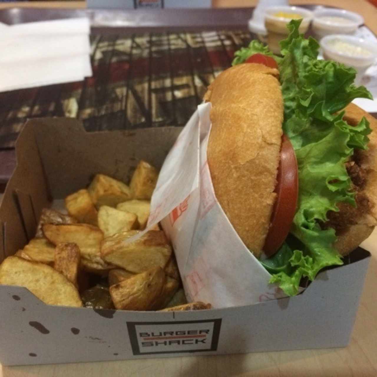 Hamburguesa Pollo Empanizado