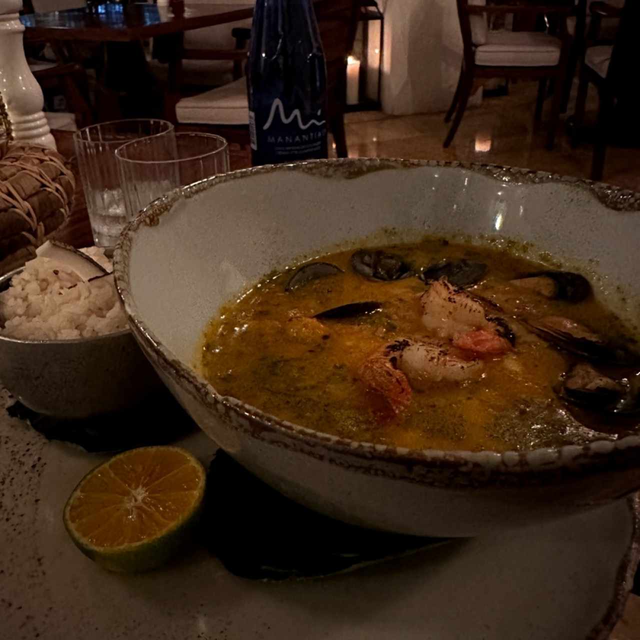 Cazuela de mariscos